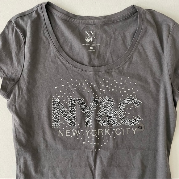 New York & Co Women’s Embellished T-shirt Size XS - Picture 9 of 10